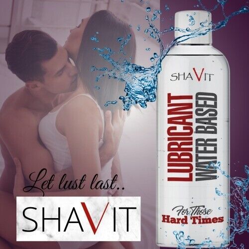 Shavit Long Lasting Lubricant - Water Based Lube Personal Natural Feel Sex Gel Shavit Long Lasting Lubricant - Water Based Lube Personal Natural Feel Sex Gel